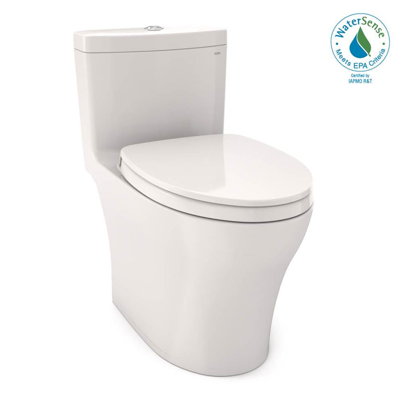 TOTO Toto® Aquia® Iv One-Piece Elongated Dual Flush 1.28 And 0.9 Gpf Universal Height, Washlet®+ Ready Toilet With Cefiontect®