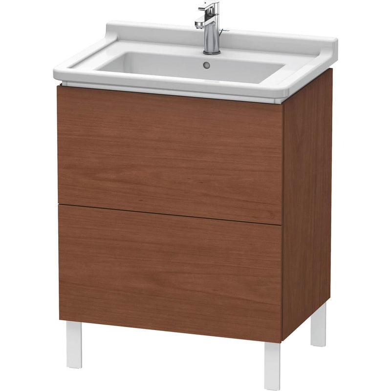 Duravit L-Cube Two Drawer Floorstanding Vanity Unit