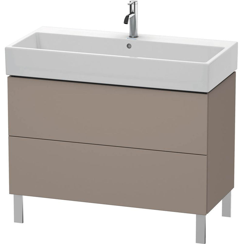 Duravit L-Cube Two Drawer Floorstanding Vanity Unit