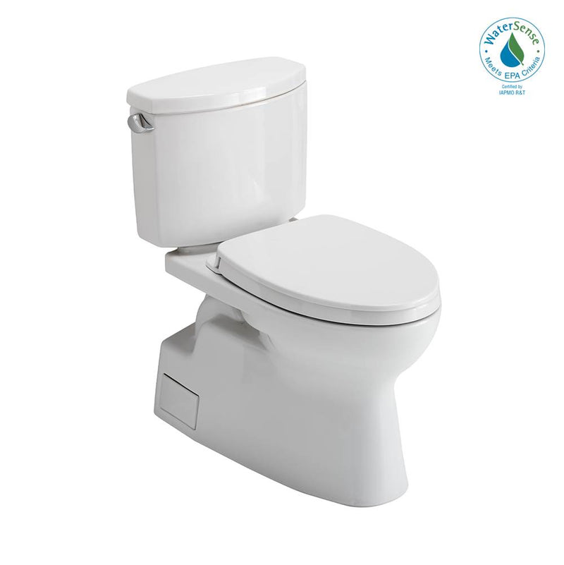 TOTO Toto® Vespin® II Two-Piece Elongated 1.28 Gpf Universal Height Toilet With Ss124 Softclose Seat, Washlet+ Ready