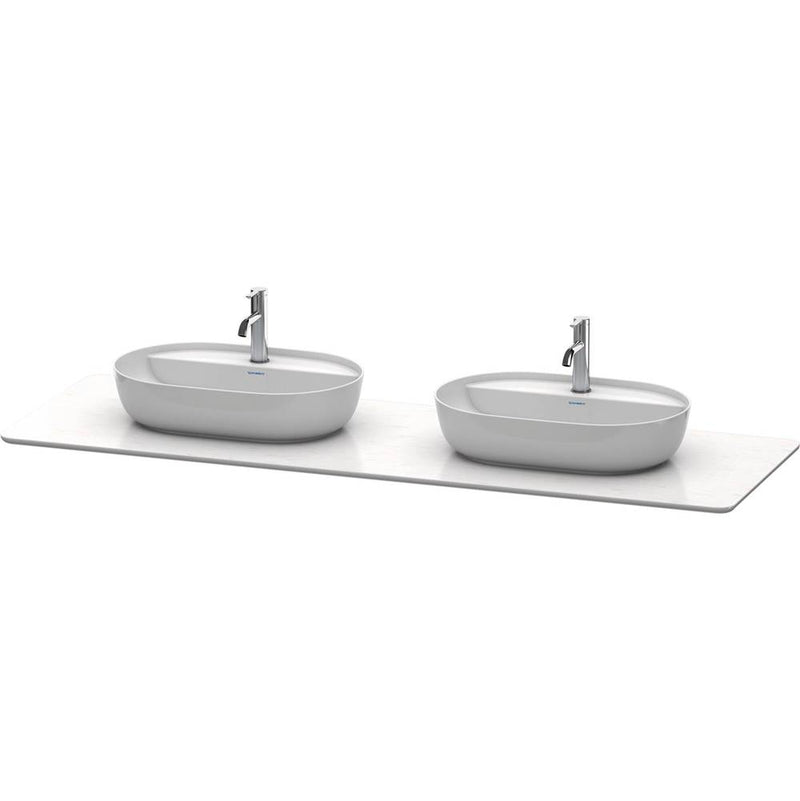 Duravit Luv Console with Two Sink Cut-Outs