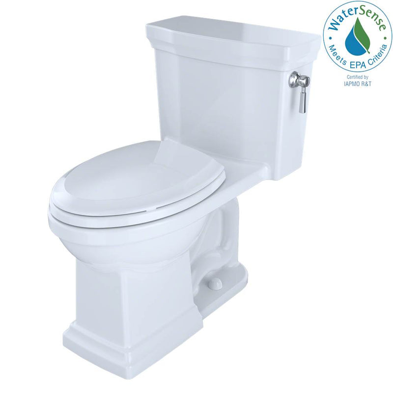 TOTO Toto® Promenade® II One-Piece Elongated 1.28 Gpf Universal Height Toilet With Cefiontect And Right-Hand Trip Lever,