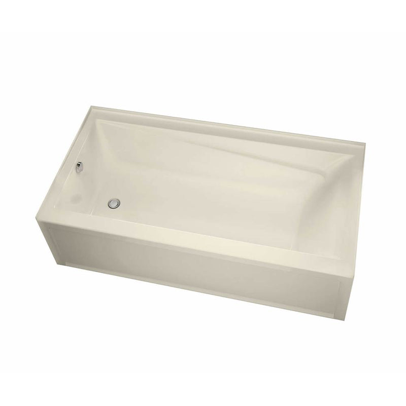 Maax Exhibit 7232 IFS AFR Acrylic Alcove Right-Hand Drain Whirlpool Bathtub