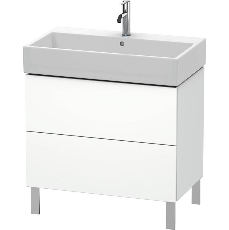 Duravit L-Cube Two Drawer Floorstanding Vanity Unit