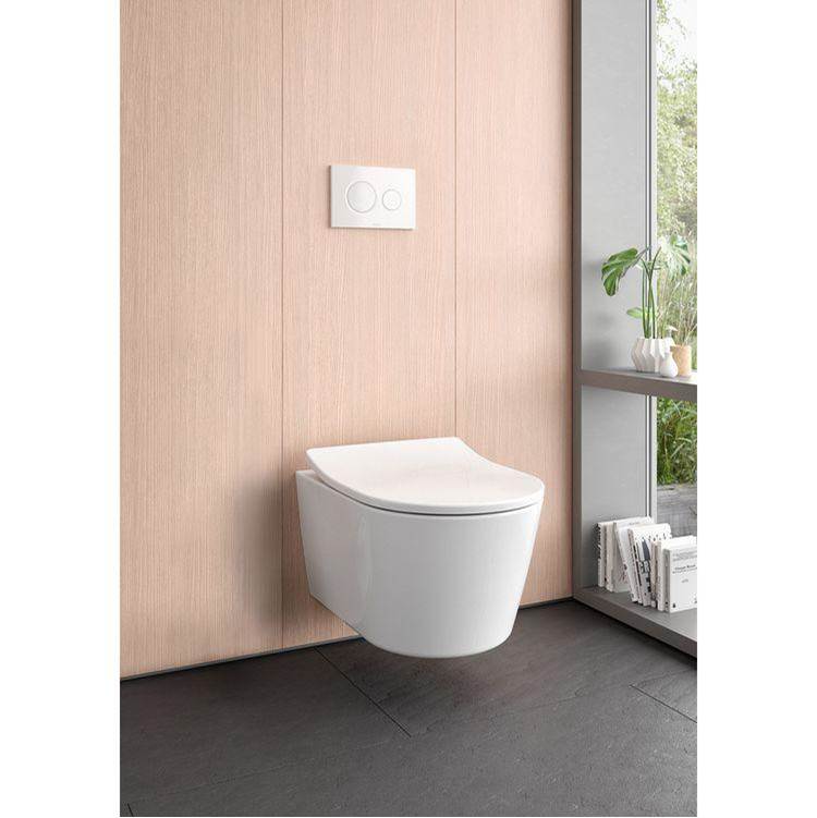 TOTO RP WASHLET®+ Wall-Hung Toilet Bowl 1.28 and 0.9 GPF with CEFIONTECT