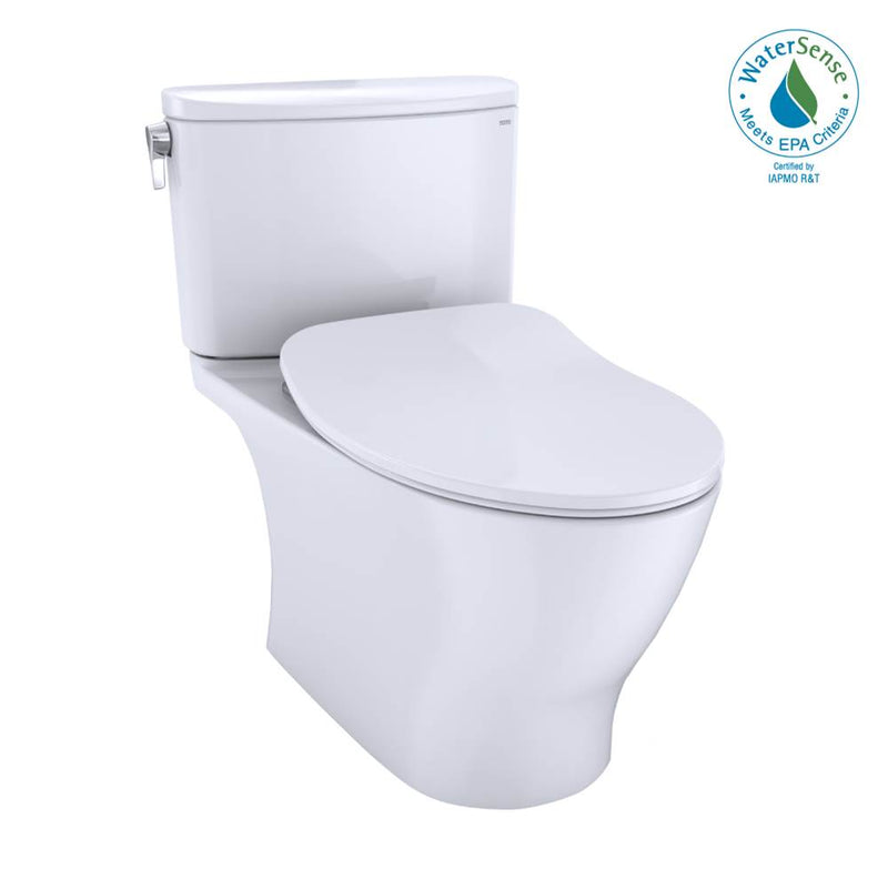 TOTO Toto® Nexus® 1G® Two-Piece Elongated 1.0 Gpf Universal Height Toilet With Cefiontect And Ss234 Softclose Seat, Washlet+ Ready