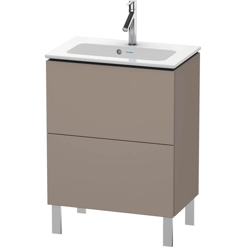 Duravit L-Cube Two Drawer Floorstanding Vanity Unit