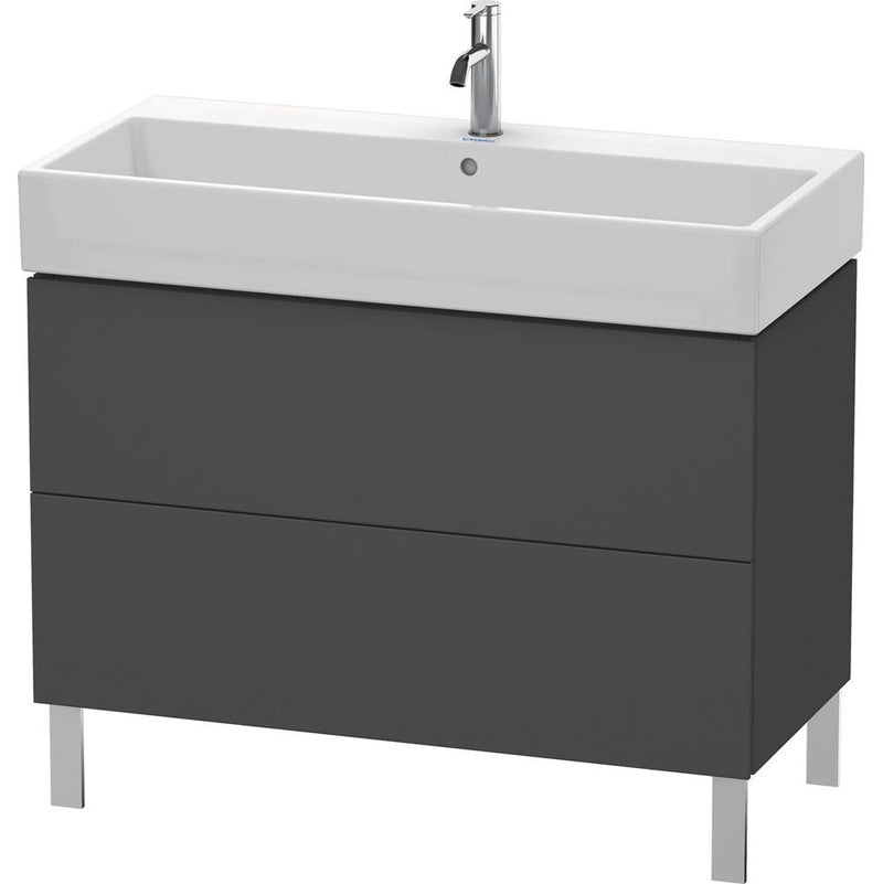 Duravit L-Cube Two Drawer Floorstanding Vanity Unit