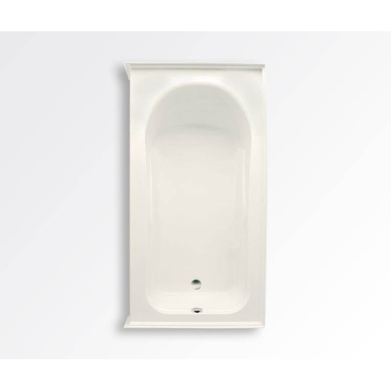 Aquatic Vincenzo Q Stocking Alcove Bathtub