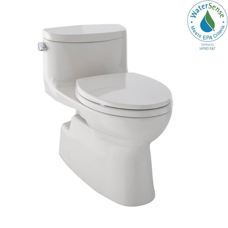 TOTO Carolina® II One-Piece Elongated 1.28 GPF Universal Height Skirted Toilet with CEFIONTECT