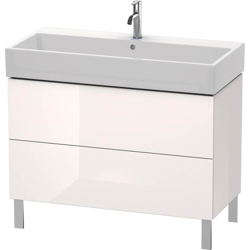 Duravit L-Cube Two Drawer Floorstanding Vanity Unit