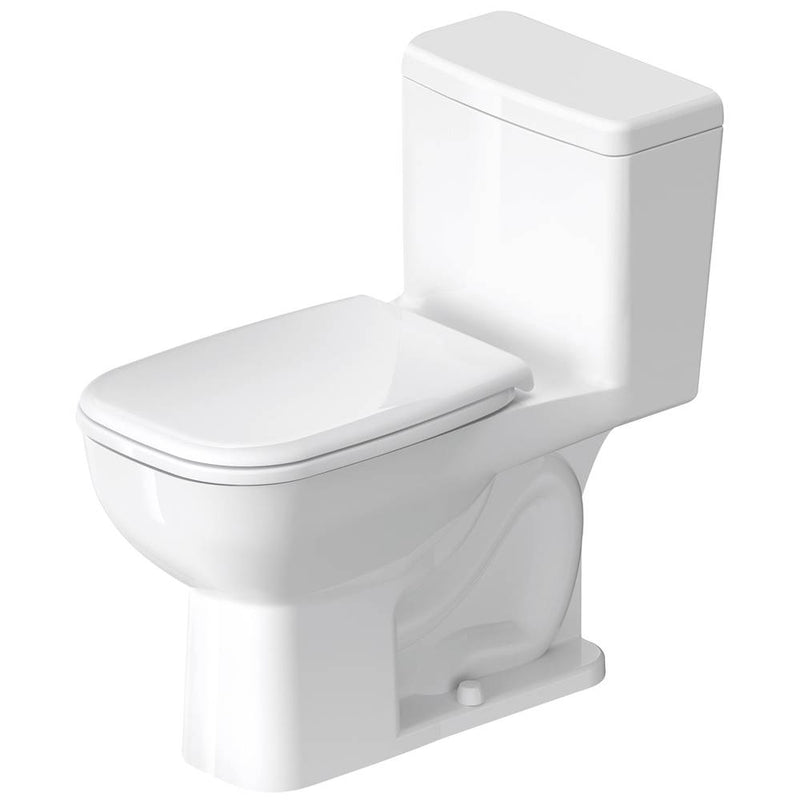 Duravit D-Code One-Piece Toilet Kit with Seat