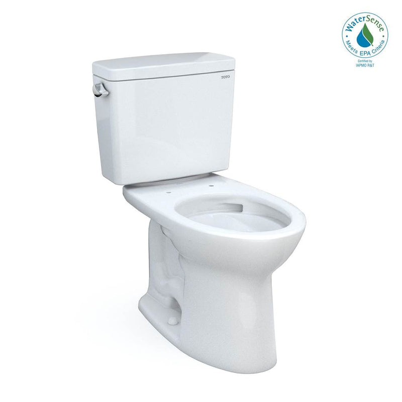 TOTO Toto® Drake® Two-Piece Elongated 1.28 Gpf Universal Height Tornado Flush® Toilet With Cefiontect®