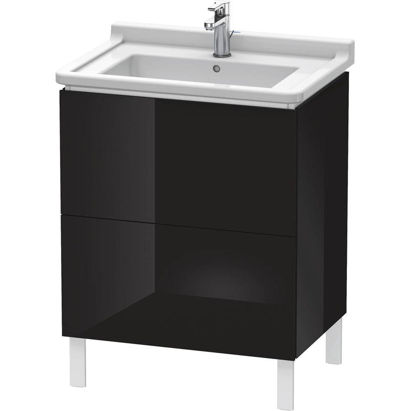 Duravit L-Cube Two Drawer Floorstanding Vanity Unit