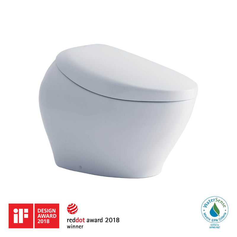 TOTO Toto® Neorest® Nx1 Dual Flush 1.0 Or 0.8 Gpf Toilet With Integrated Bidet Seat And Ewater+®