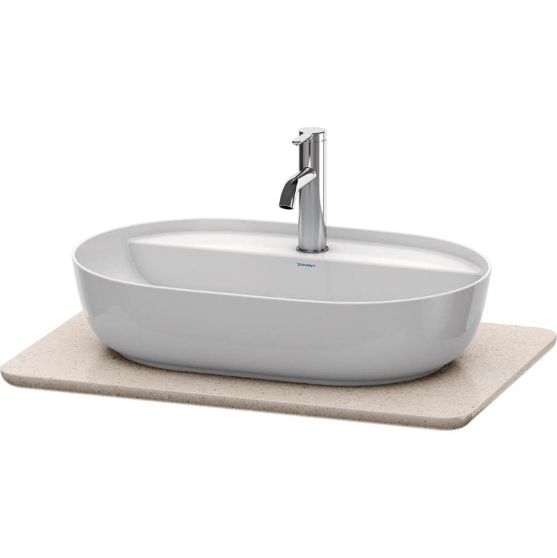 Duravit Luv Console with One Sink Cut-Out