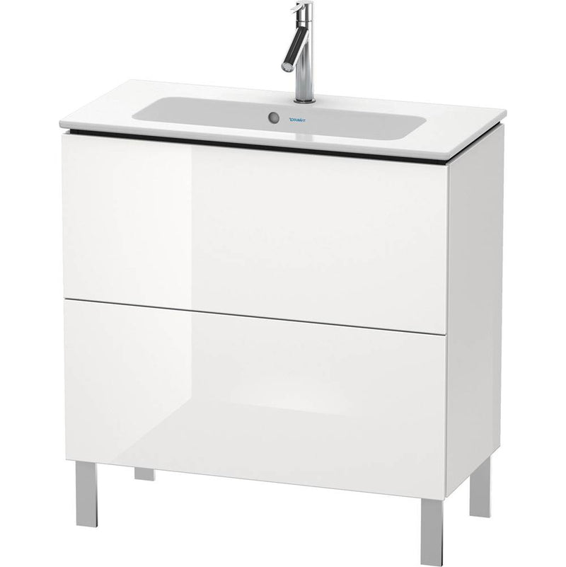 Duravit L-Cube Two Drawer Floorstanding Vanity Unit