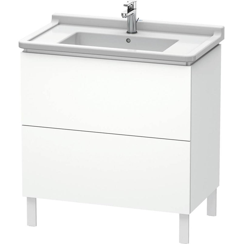 Duravit L-Cube Two Drawer Floorstanding Vanity Unit