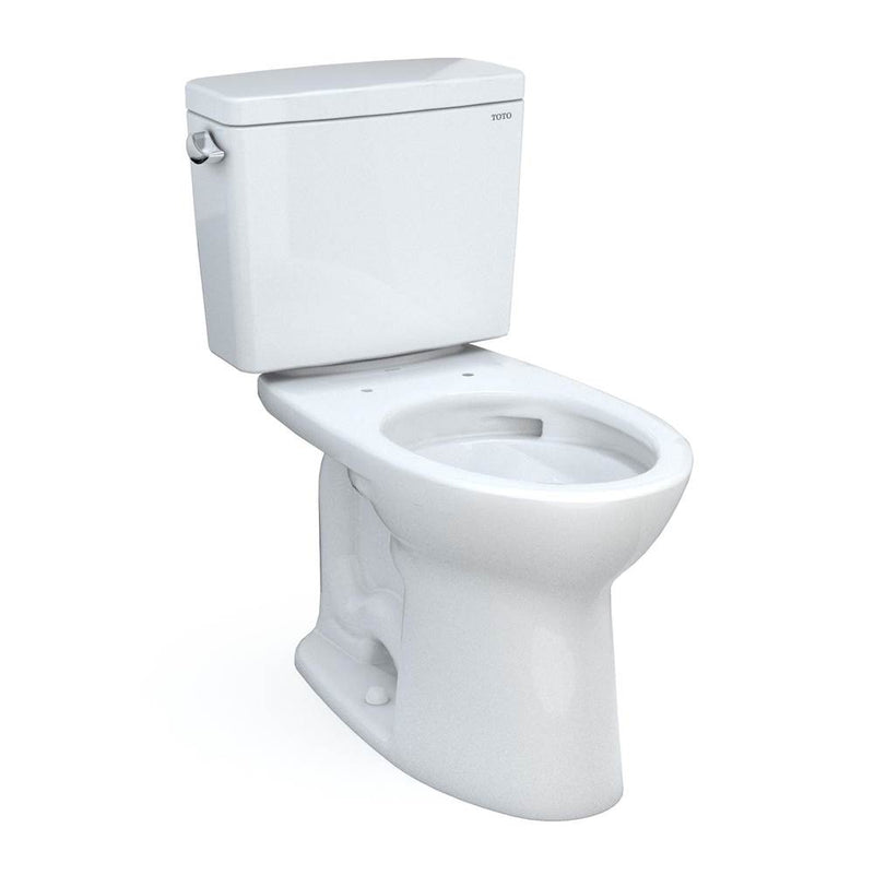 TOTO Toto® Drake® Two-Piece Elongated 1.6 Gpf Universal Height Tornado Flush® Toilet With Cefiontect®