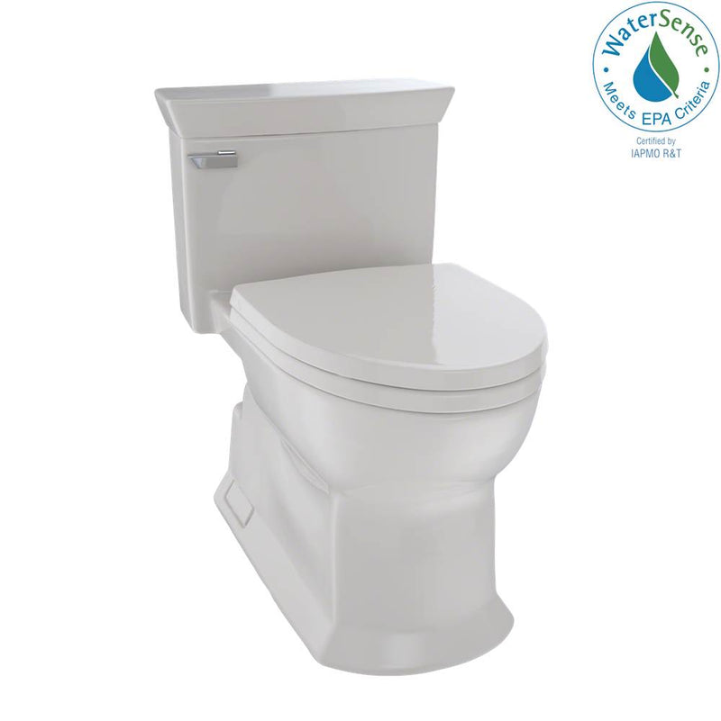 TOTO Toto® Eco Soirée® One Piece Elongated 1.28 Gpf Universal Height Skirted Toilet With Cefiontect