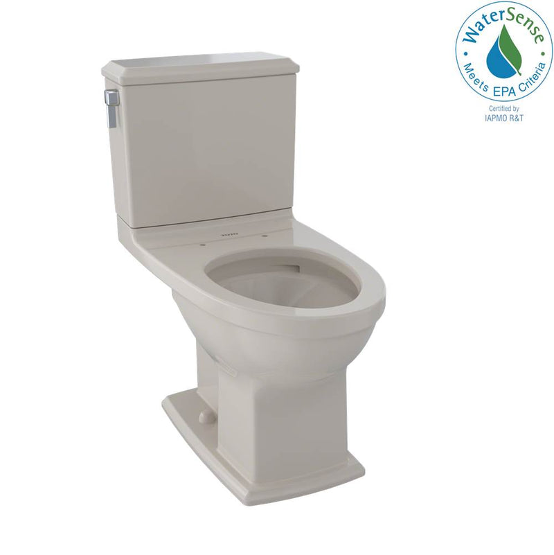 TOTO Toto® Connelly® Two-Piece Elongated Dual-Max®, Dual Flush 1.28 And 0.9 Gpf Universal Height Toilet With Cefiontect