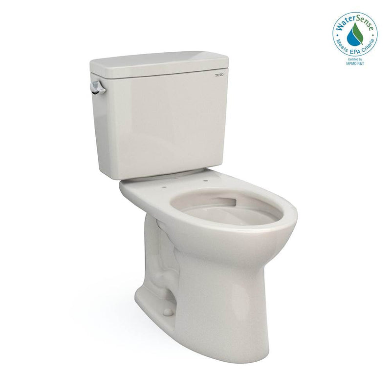 TOTO Toto® Drake® Two-Piece Elongated 1.28 Gpf Universal Height Tornado Flush® Toilet With Cefiontect®