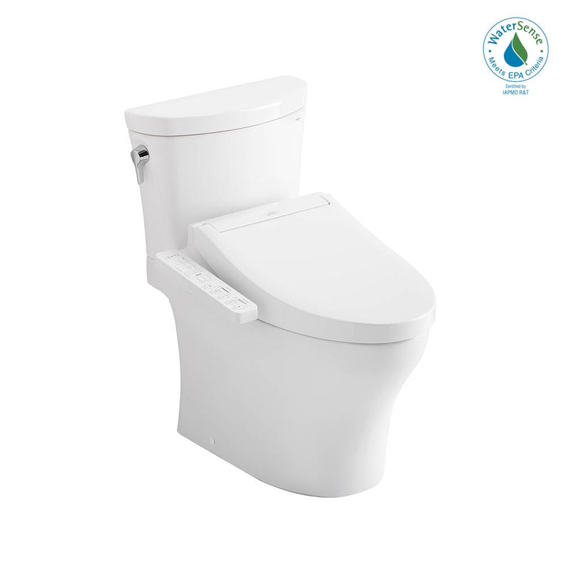 TOTO AQUIA IV ARC 2PC UH W/ WASHLET C2 - 1.28/0.8 GPF