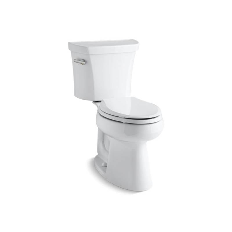 Kohler Highline® Comfort Height® Two-piece elongated 1.28 gpf chair height toilet with insulated tank