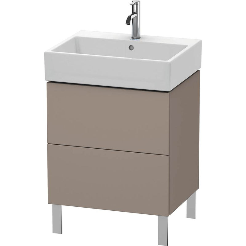 Duravit L-Cube Two Drawer Floorstanding Vanity Unit