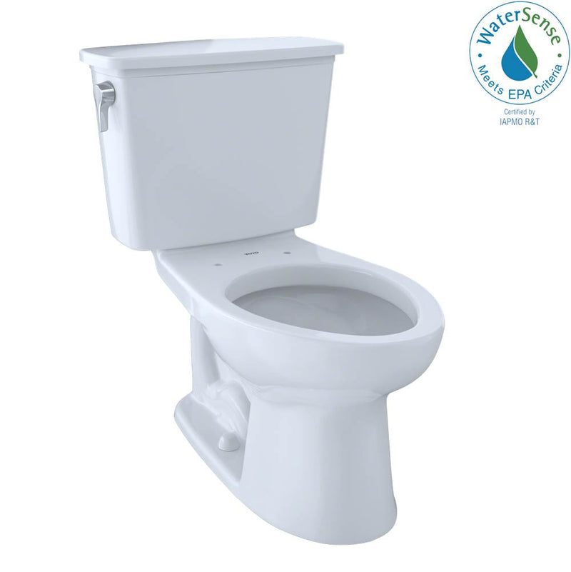 TOTO ECO-DRAKE ADA ELONG BWL TOILET C744EL+ST744E