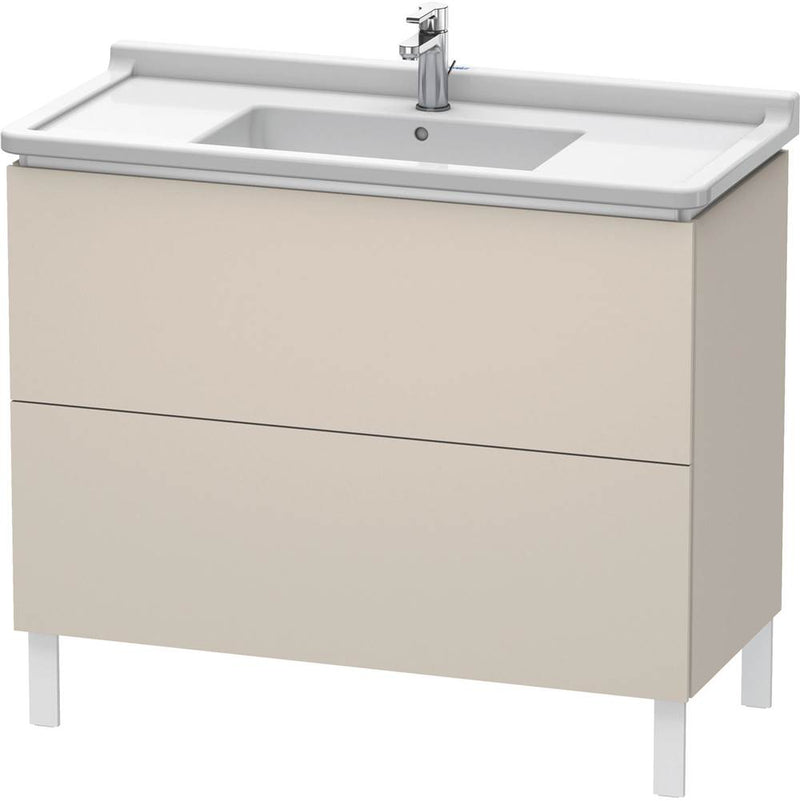 Duravit L-Cube Two Drawer Floorstanding Vanity Unit