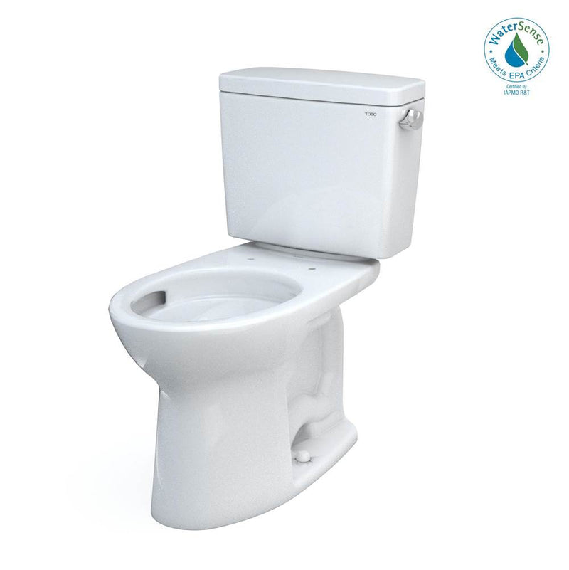 TOTO Toto® Drake® Two-Piece Elongated 1.28 Gpf Tornado Flush® Toilet With Cefiontect® And Right-Hand Trip Lever