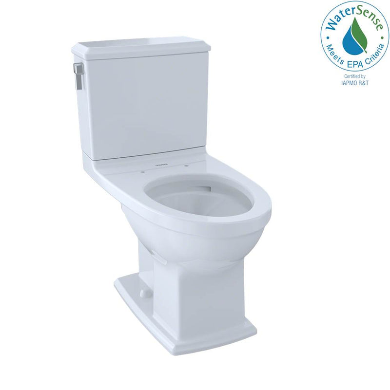 TOTO Toto® Connelly® Two-Piece Elongated Dual-Max®, Dual Flush 1.28 And 0.9 Gpf Universal Height Toilet With Cefiontect