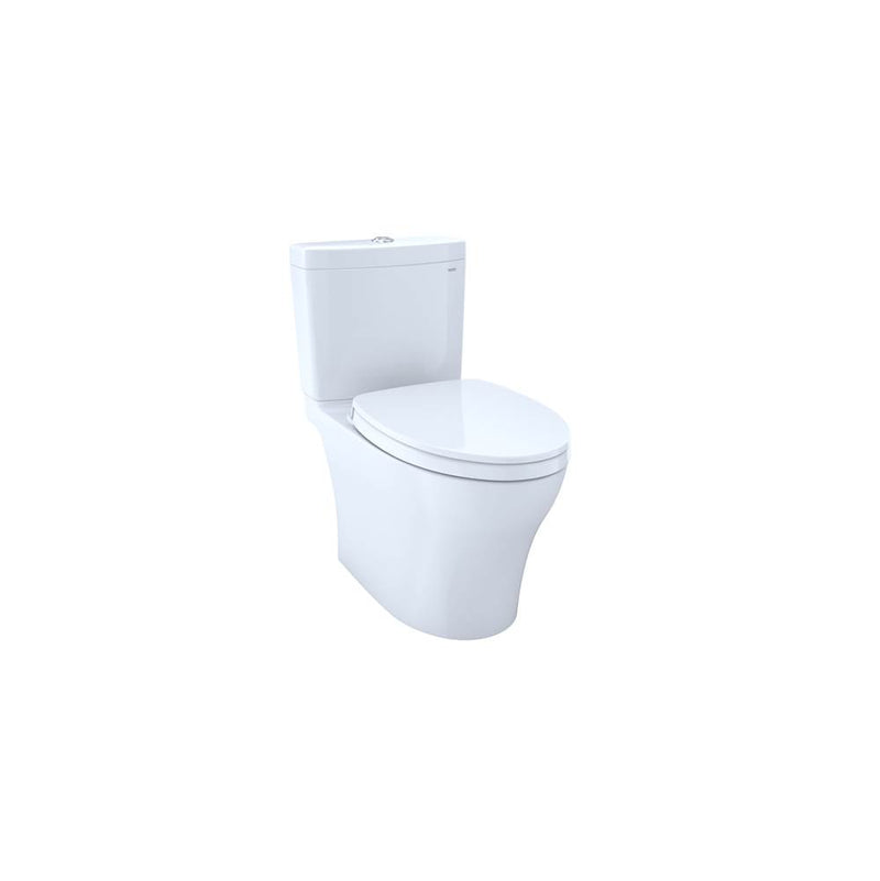 TOTO Toto® Aquia® Iv Two-Piece Elongated Dual Flush 1.28 And 0.9 Gpf Universal Height Toilet With Cefiontect®, Washlet®+ Ready