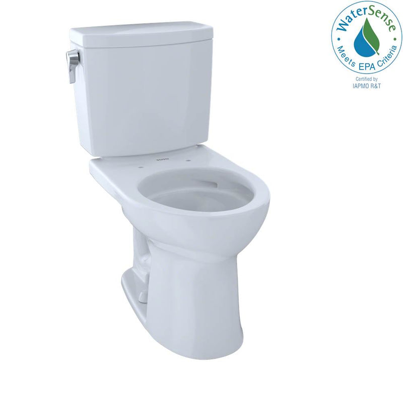 TOTO Toto® Drake® II 1G® Two-Piece Round 1.0 Gpf Universal Height Toilet With Cefiontect