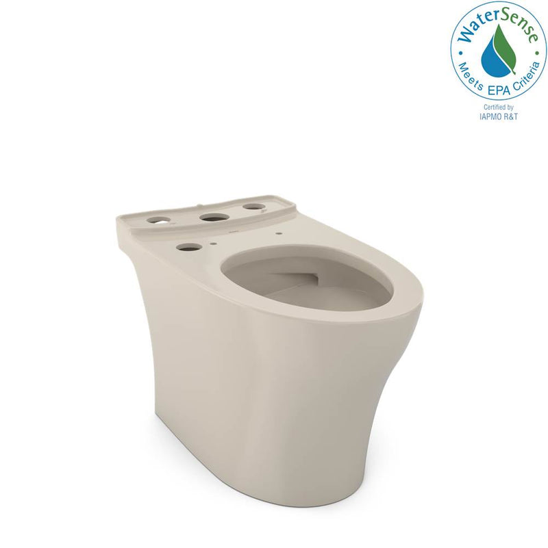 TOTO Toto® Aquia® Iv Elongated Universal Height Skirted Toilet Bowl With Cefiontect®, Washlet®+ Ready