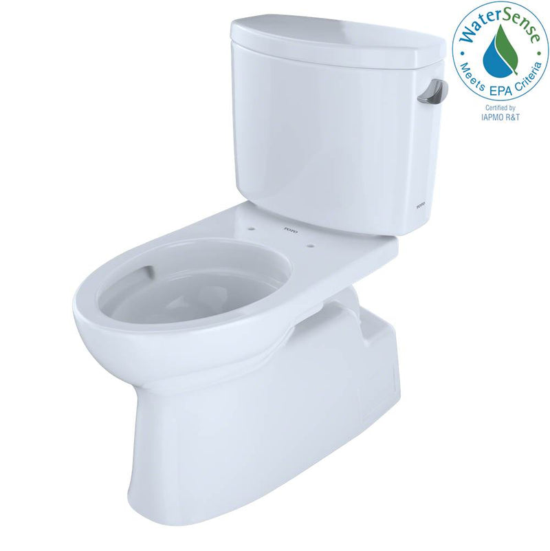 TOTO Toto® Vespin® II Two-Piece Elongated 1.28 Gpf Universal Height Skirted Toilet With Cefiontect And Right-Hand Trip Lever,