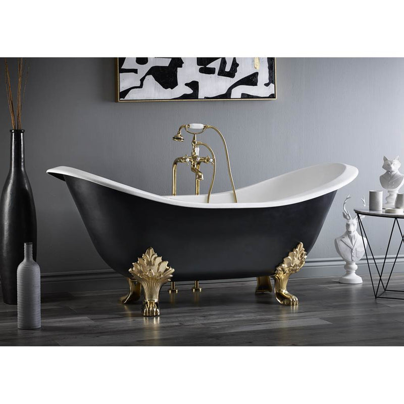 Cheviot Products Regency Cast Iron Bathtub With Lion Feet