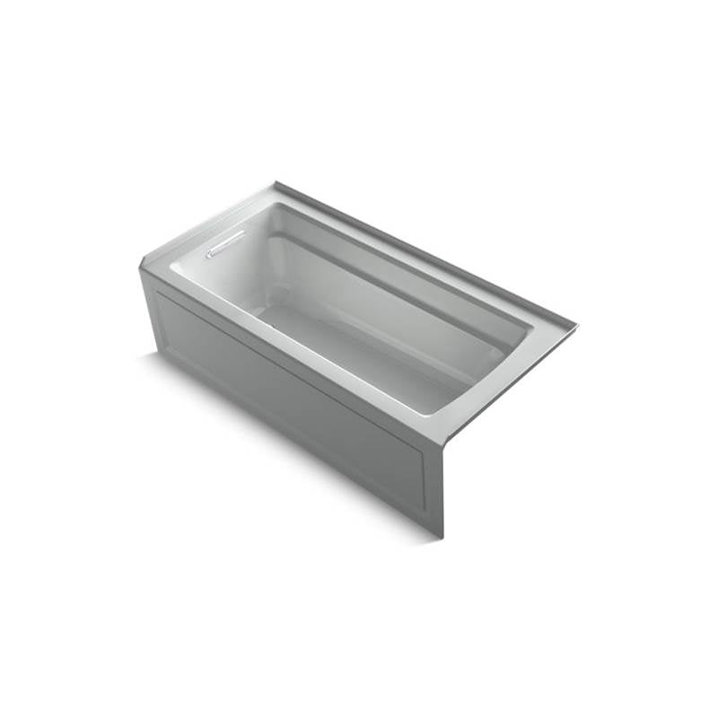 Kohler Archer® 66'' x 32'' alcove bath with left-hand drain