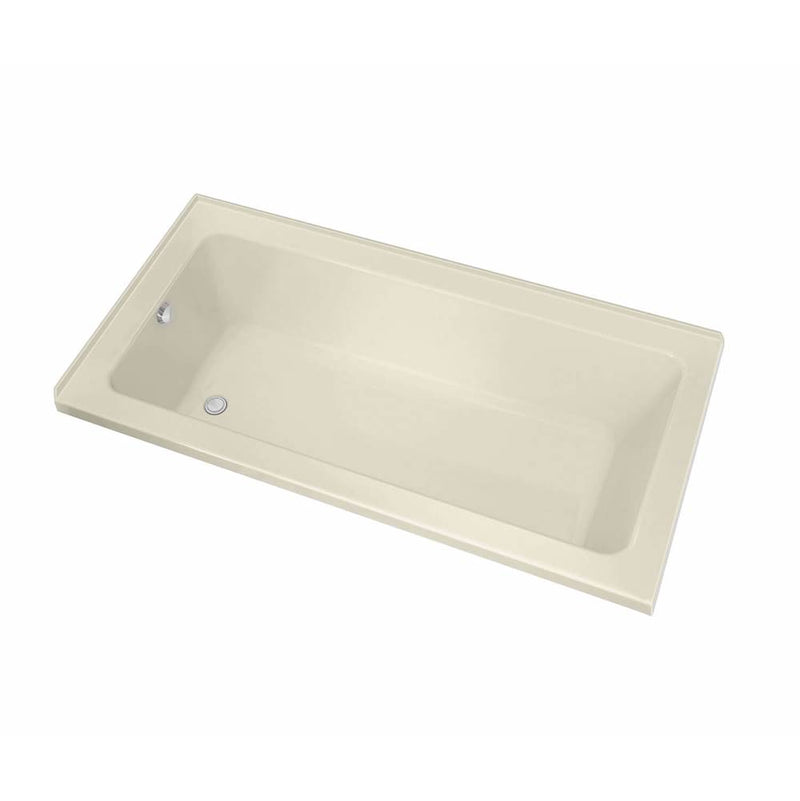 Maax Pose 7242 IF Acrylic Corner Left Right-Hand Drain Combined Whirlpool & Aeroeffect Bathtub