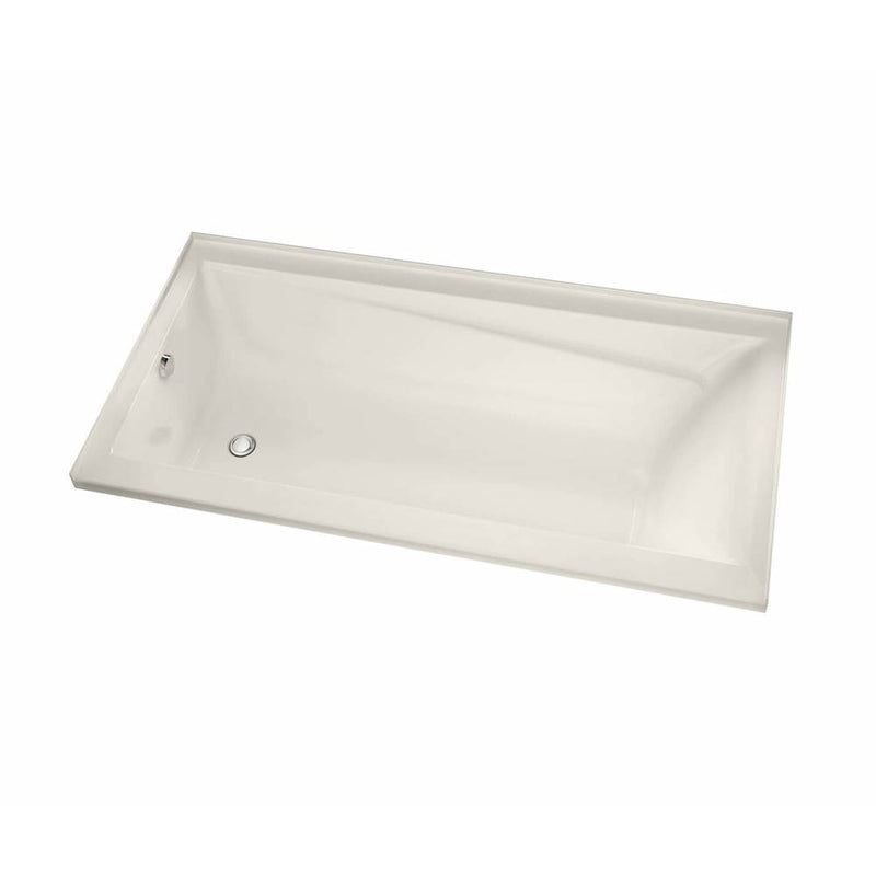 Maax Exhibit 6636 IF Acrylic Alcove Right-Hand Drain Whirlpool Bathtub