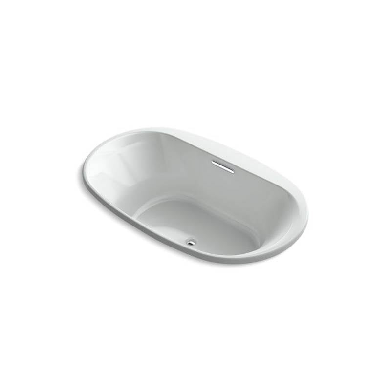 Kohler Underscore® Oval 65-1/2'' x 35-5/8'' drop-in VibrAcoustic® bath with Bask® heated surface