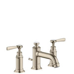 Axor Montreux Widespread Faucet 30 with Lever Handles and Pop-Up Drain, 1.2 GPM