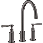 Axor Montreux Widespread Faucet 180 with Lever Handles and Pop-Up Drain, 1.2 GPM