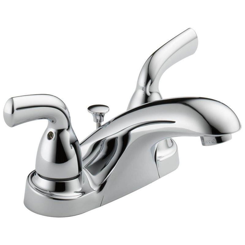 Delta Faucet Foundations® Two Handle Centerset Bathroom Faucet