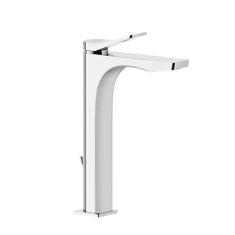 Gessi Tall Single Lever Washbasin Mixer With Pop-Up Assembly