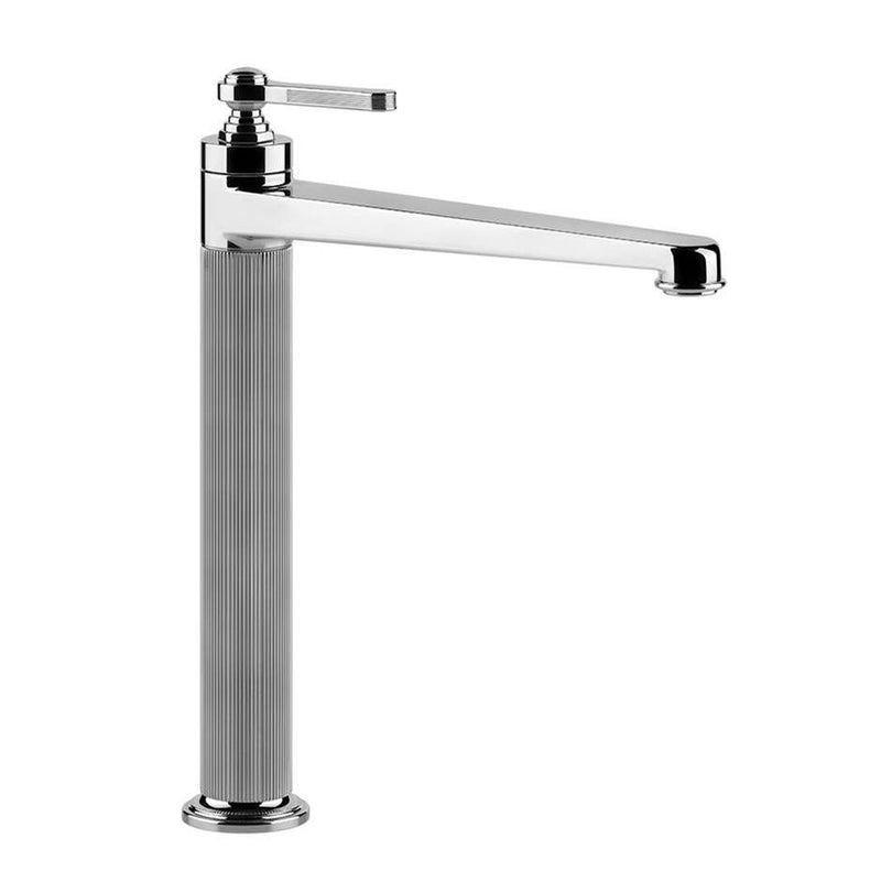 Gessi Tall Single Lever Washbasin Mixer Without Pop-Up Assembly