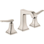 Hansgrohe Metropol Classic Widespread Faucet 110 with Lever Handles and Pop-Up Drain, 0.5 GPM