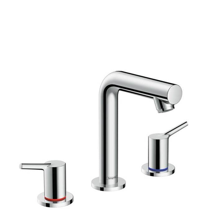 Hansgrohe Talis S Widespread Faucet 150 with Pop-Up Drain, 1.2 GPM