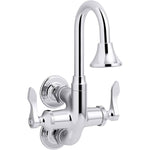 Kohler Triton® Bowe® Cannock™ 1.2 gpm bathroom sink faucet with 3-11/16'' gooseneck spout and lever handles, drain not included